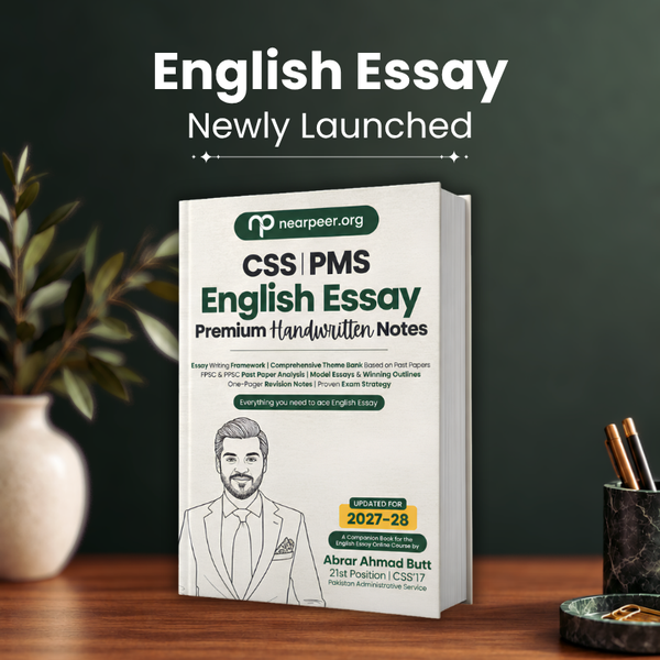 CSS PMS English Essay Premium Handwritten Notes by Abrar Ahmad Butt